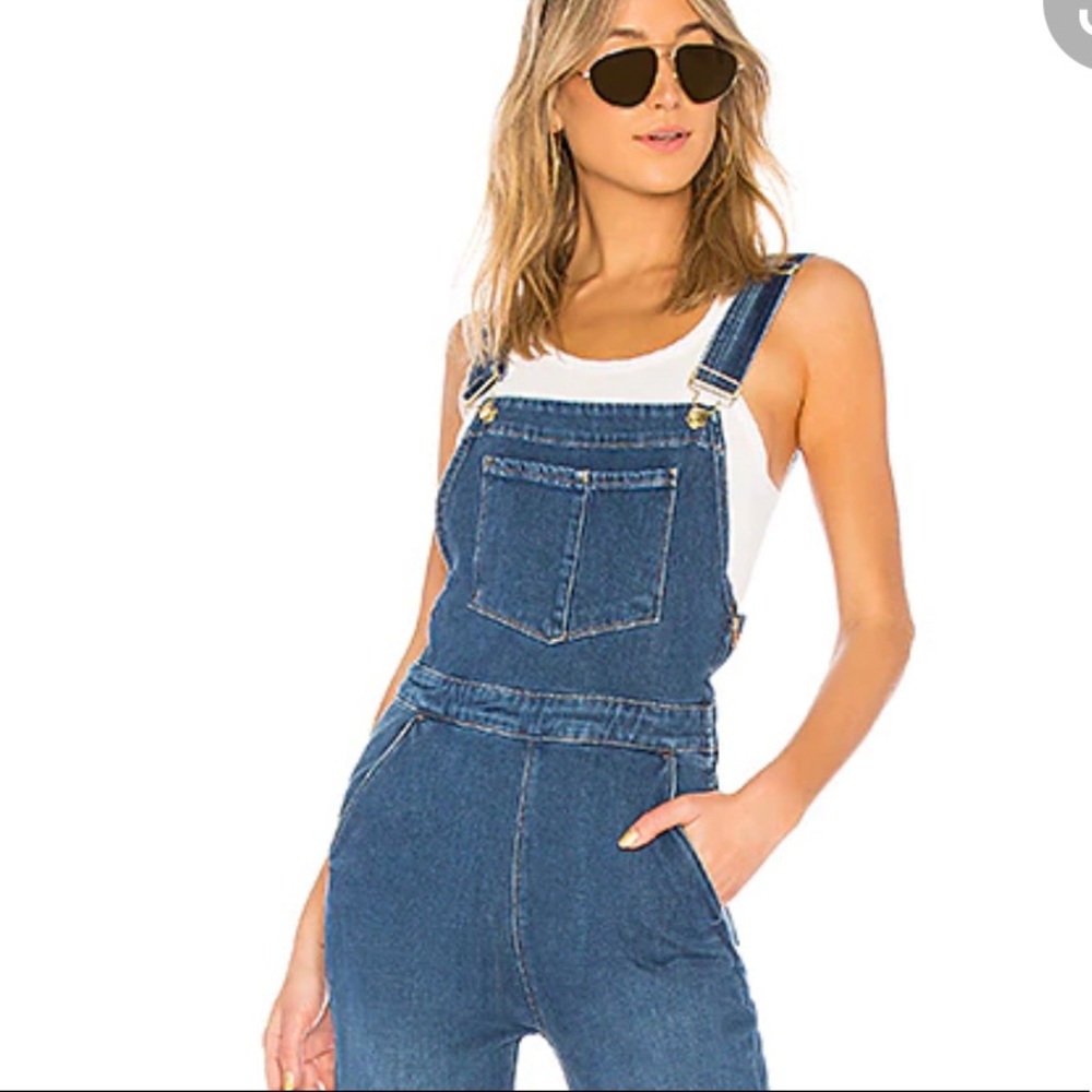 frame denim overalls